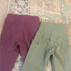 Lululemon Leggings Bundle – Size 2 – $110 for Both